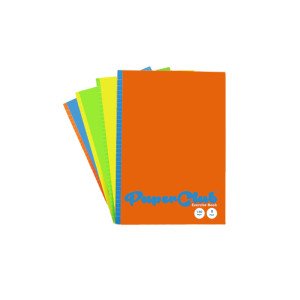 PaperClub Ruled Soft Bound register notebook pack of 10 | 58 GSM(A4,140 Pages) | register notebook for students| register notebook for office | register notebook for professionals| Pack of 10 just in Rs950 | Assorted color Notebook .