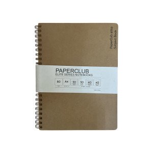 PaperClub Elite Twin-Wiro Notebooks ( 3-4 Subjects )