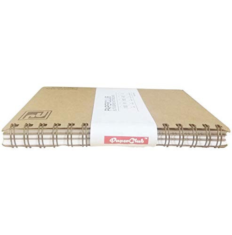 PaperClub WB-Ruled 100-GSM NoteBook-4-Sub(A4,180 pages)