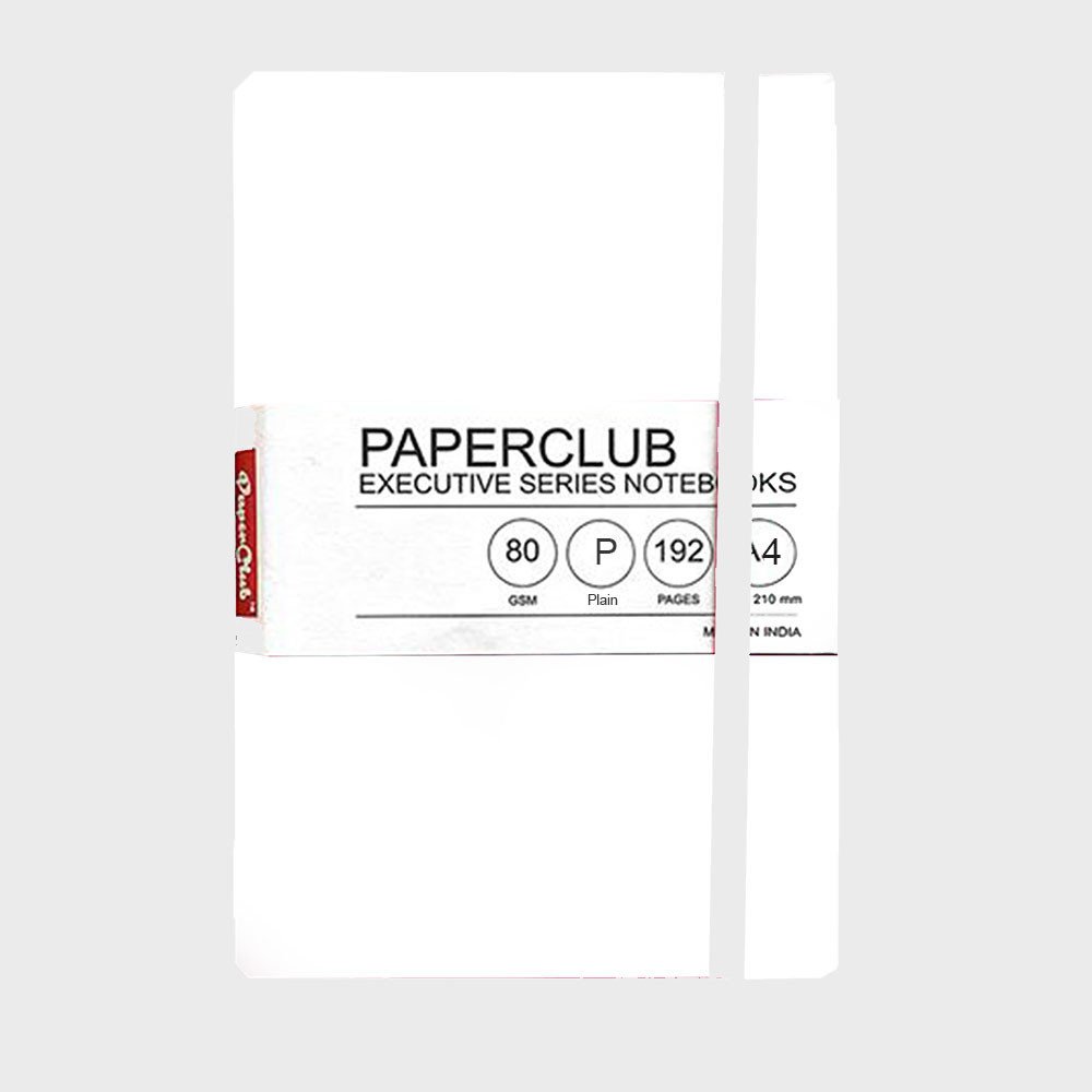 PaperClub Executive NoteBook | 53402 | A4 -192 PAGES | RULED And Plain | Executive Notebooks | Executive Diary for Daily Use| Non Dated Planner and Diary Just at 450Rs.