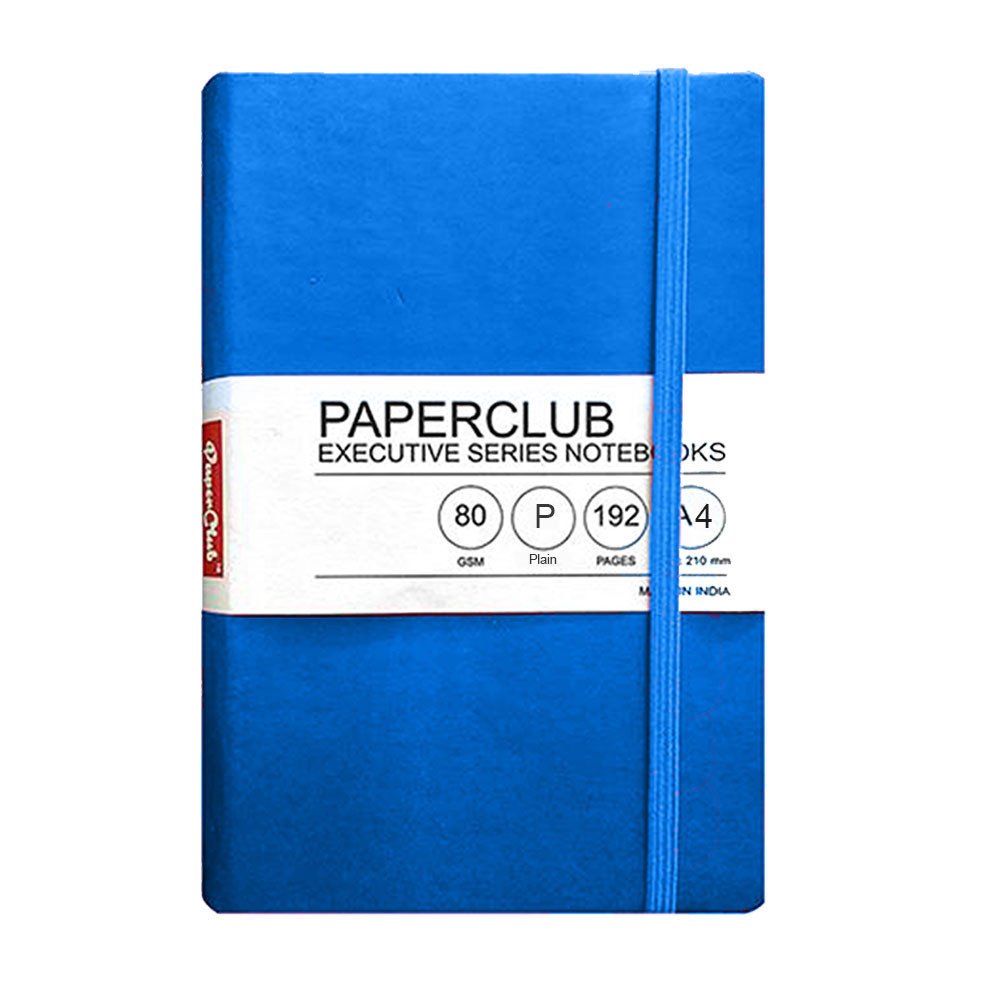 PaperClub Executive NoteBook | 53402 | A4 -192 PAGES | RULED And Plain | Executive Notebooks | Executive Diary for Daily Use| Non Dated Planner and Diary Just at 450Rs.