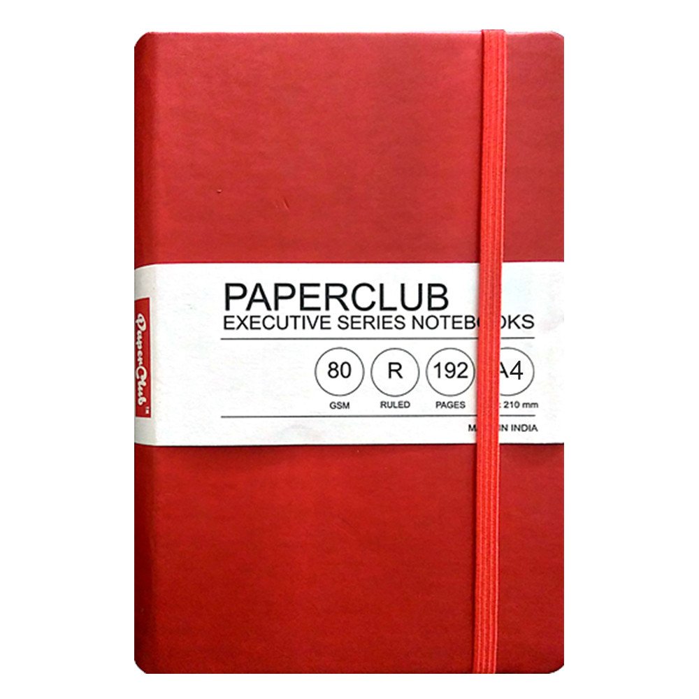 PaperClub Executive NoteBook | 53402 | A4 -192 PAGES | RULED And Plain | Executive Notebooks | Executive Diary for Daily Use| Non Dated Planner and Diary Just at 450Rs.