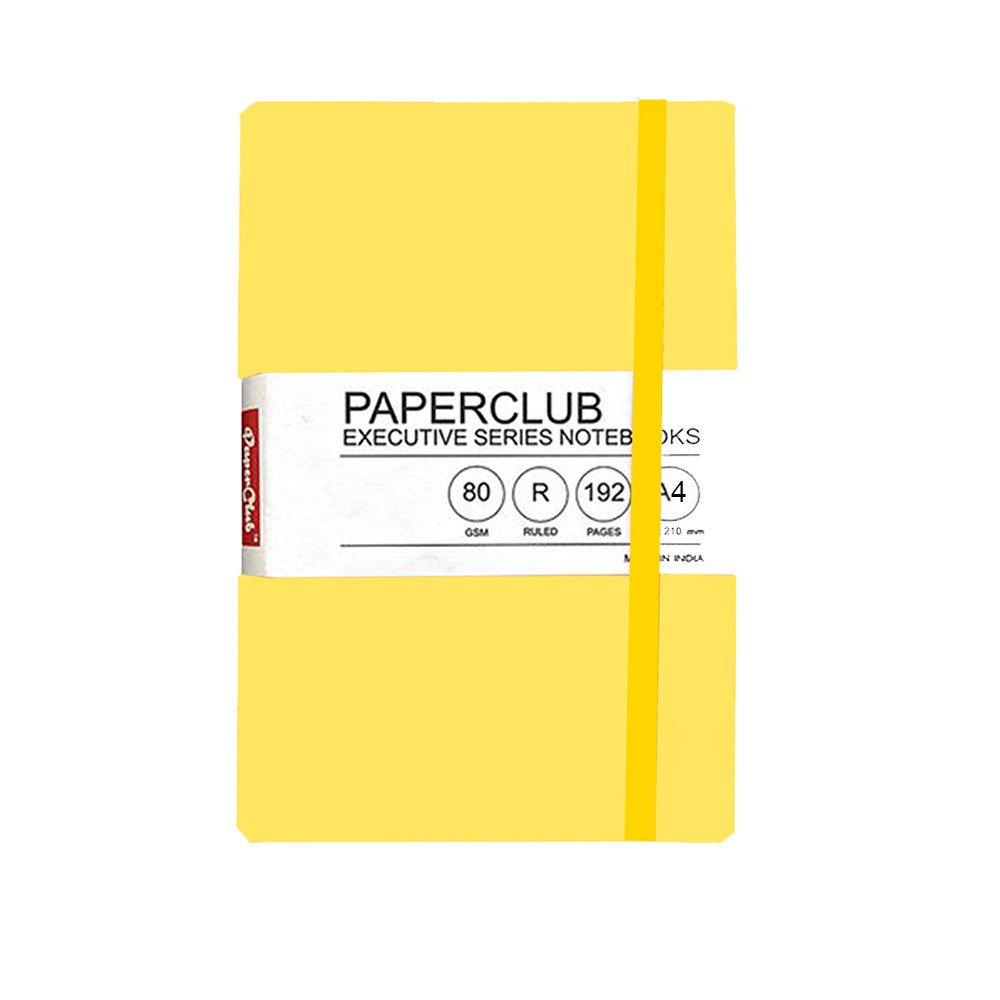 PaperClub Executive NoteBook | 53402 | A4 -192 PAGES | RULED And Plain | Executive Notebooks | Executive Diary for Daily Use| Non Dated Planner and Diary Just at 450Rs.