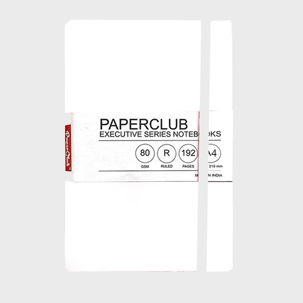 PaperClub Executive NoteBook | 53402 | A4 -192 PAGES | RULED And Plain | Executive Notebooks | Executive Diary for Daily Use| Non Dated Planner and Diary Just at 450Rs.