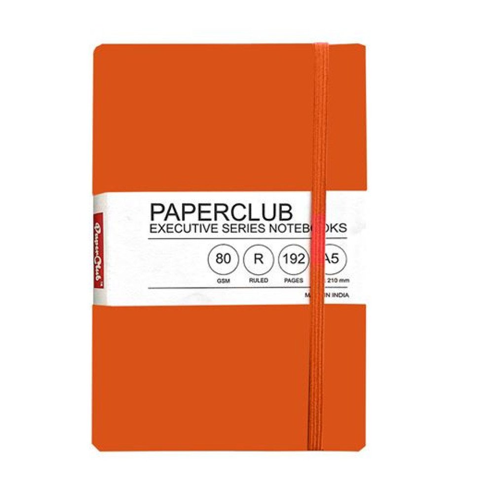 PaperClub Executive NoteBook | 53401 | A5 -192 PAGES | RULED And Plain | Executive Notebooks | Executive Diary for Daily Use| Non Dated Planner and Diary Just at 300Rs.