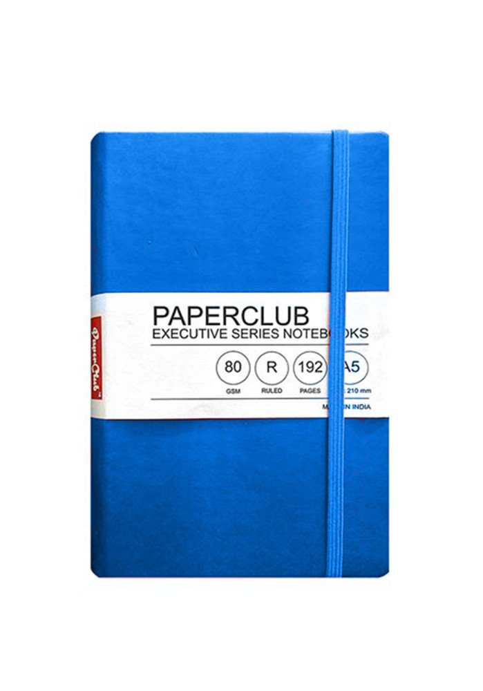 PaperClub Executive NoteBook | 53401 | A5 -192 PAGES | RULED And Plain | Executive Notebooks | Executive Diary for Daily Use| Non Dated Planner and Diary Just at 300Rs.