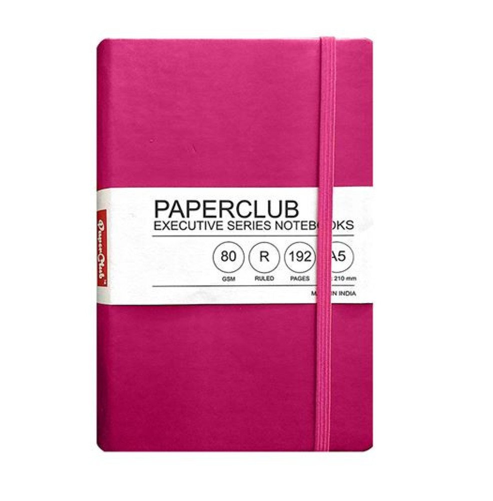 PaperClub Executive NoteBook | 53401 | A5 -192 PAGES | RULED And Plain | Executive Notebooks | Executive Diary for Daily Use| Non Dated Planner and Diary Just at 300Rs.