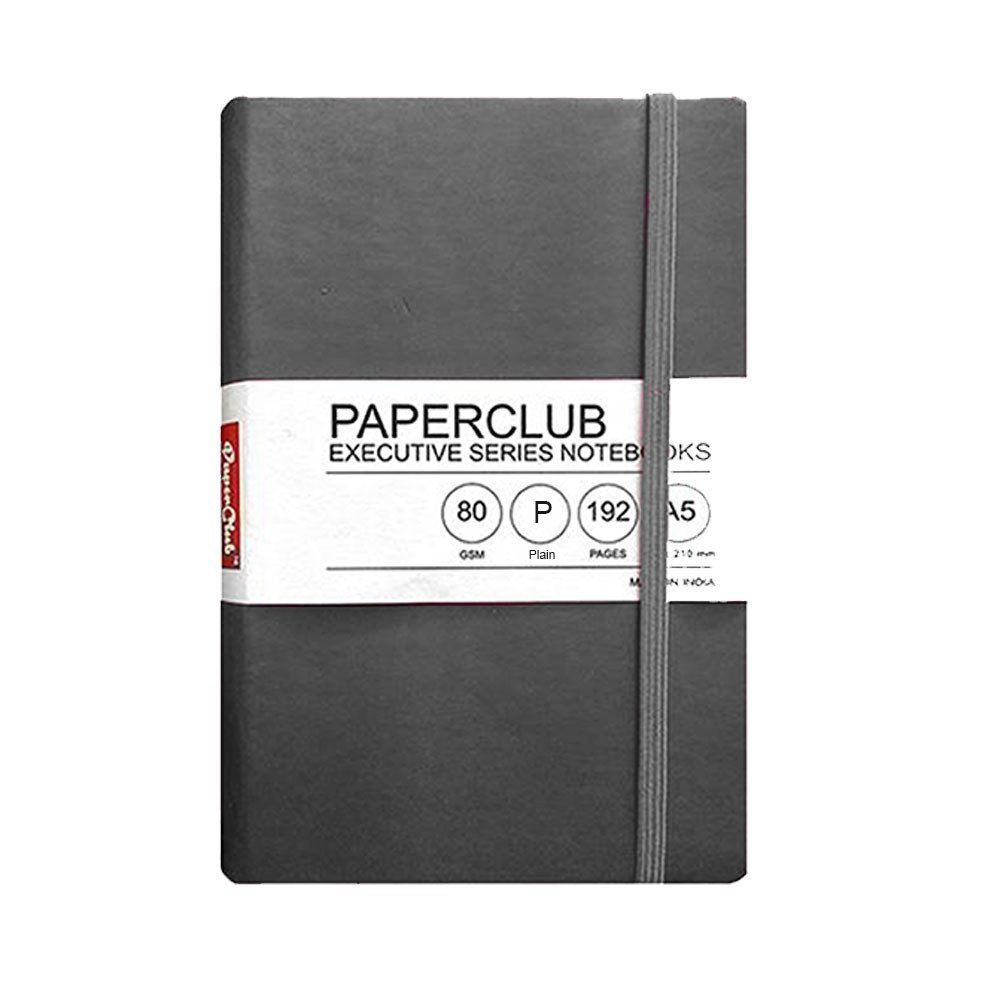 PaperClub Executive NoteBook | 53401 | A5 -192 PAGES | RULED And Plain | Executive Notebooks | Executive Diary for Daily Use| Non Dated Planner and Diary Just at 300Rs.