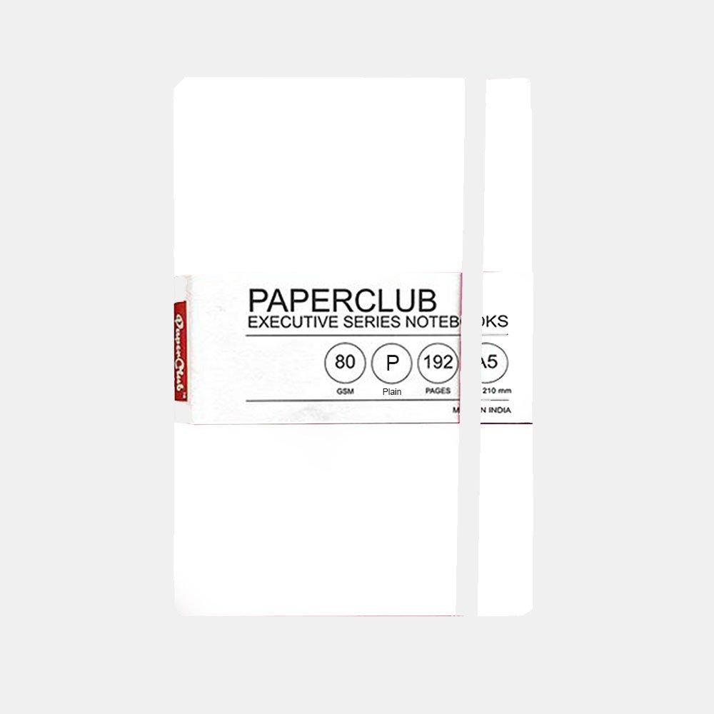 PaperClub Executive NoteBook | 53401 | A5 -192 PAGES | RULED And Plain | Executive Notebooks | Executive Diary for Daily Use| Non Dated Planner and Diary Just at 300Rs.
